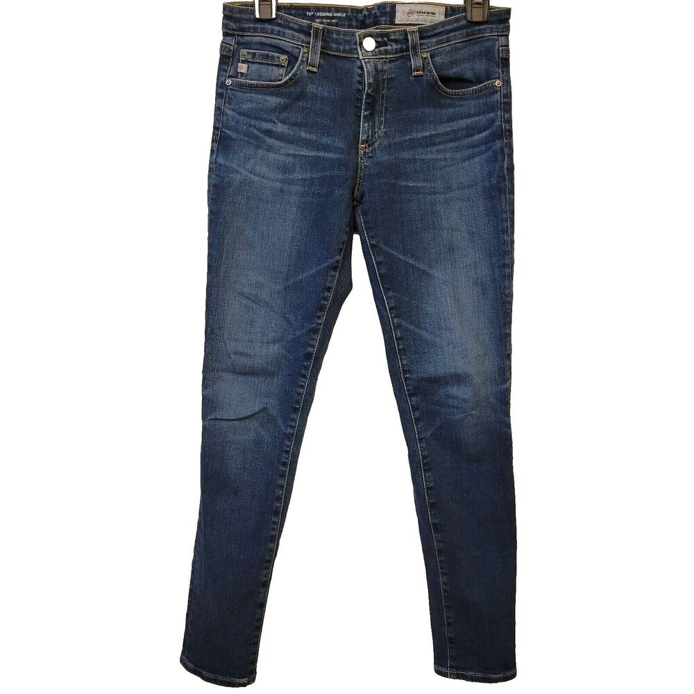 Adriano Goldschmied Super Skinny The Legging Ankle Sz 27R Women Blue Jeans